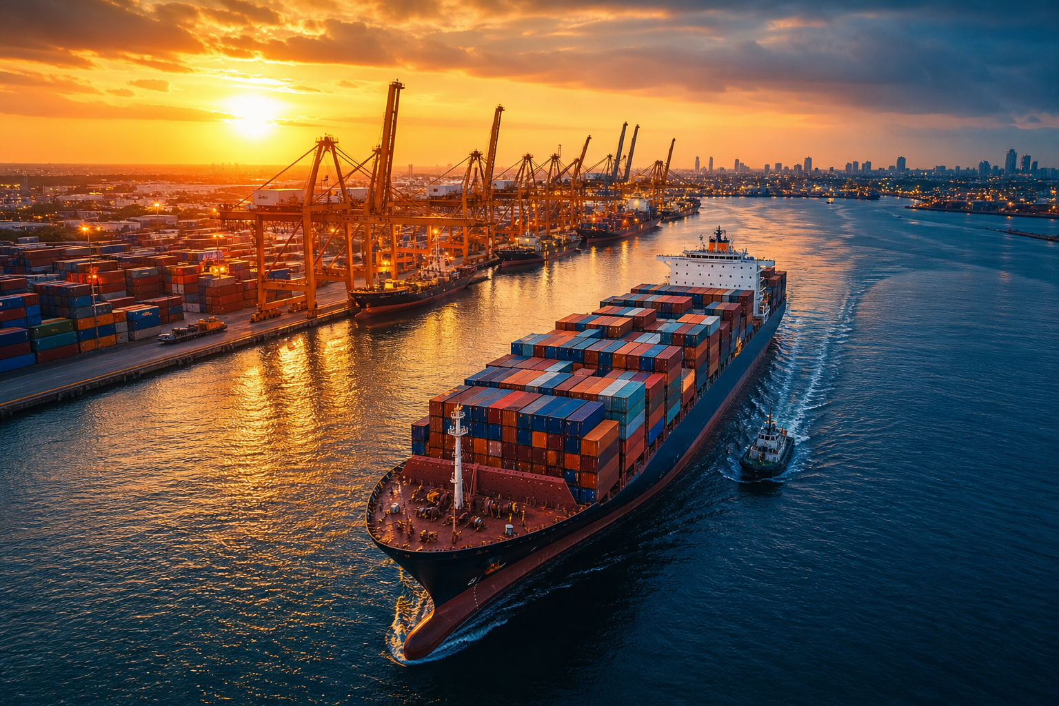 Sea freight logistics